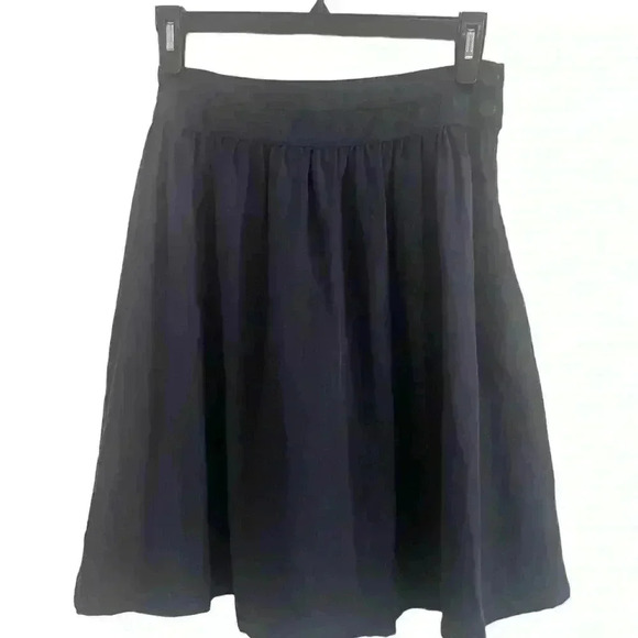 Amadi Flared Navy Blue Skirt Size Medium - Picture 1 of 9